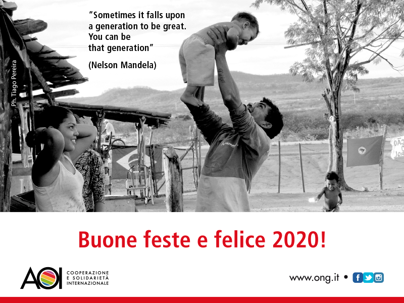 Buone feste e felice 2020