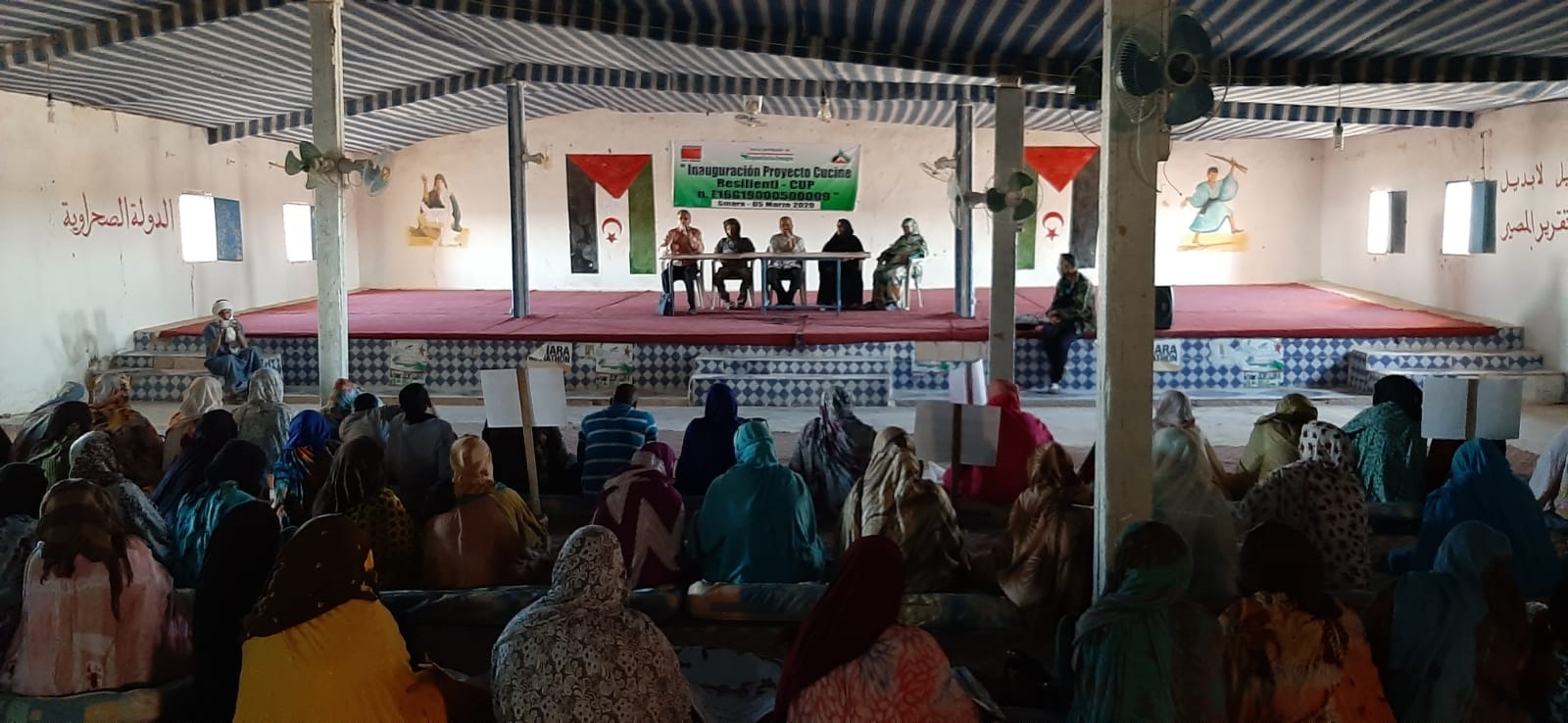 Sahrawi: INAUGURAZIONE PROGETTO CUCINE RESILIENTI