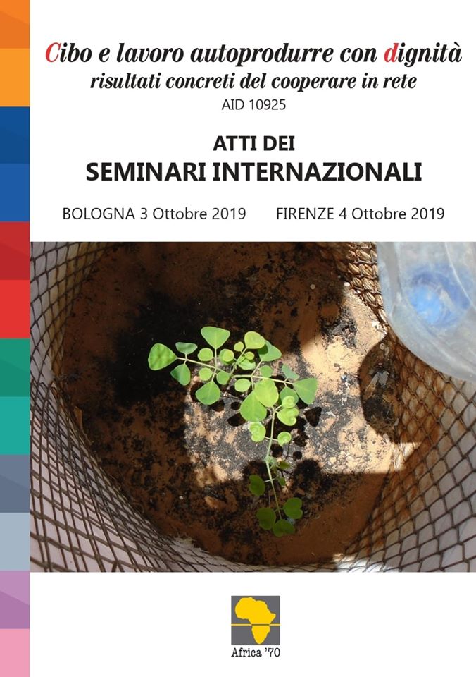 Sahrawi: Atti dei seminari internazionali “Cibo e lavoro” Bologna-Firenze 3/4 ottobre 2019