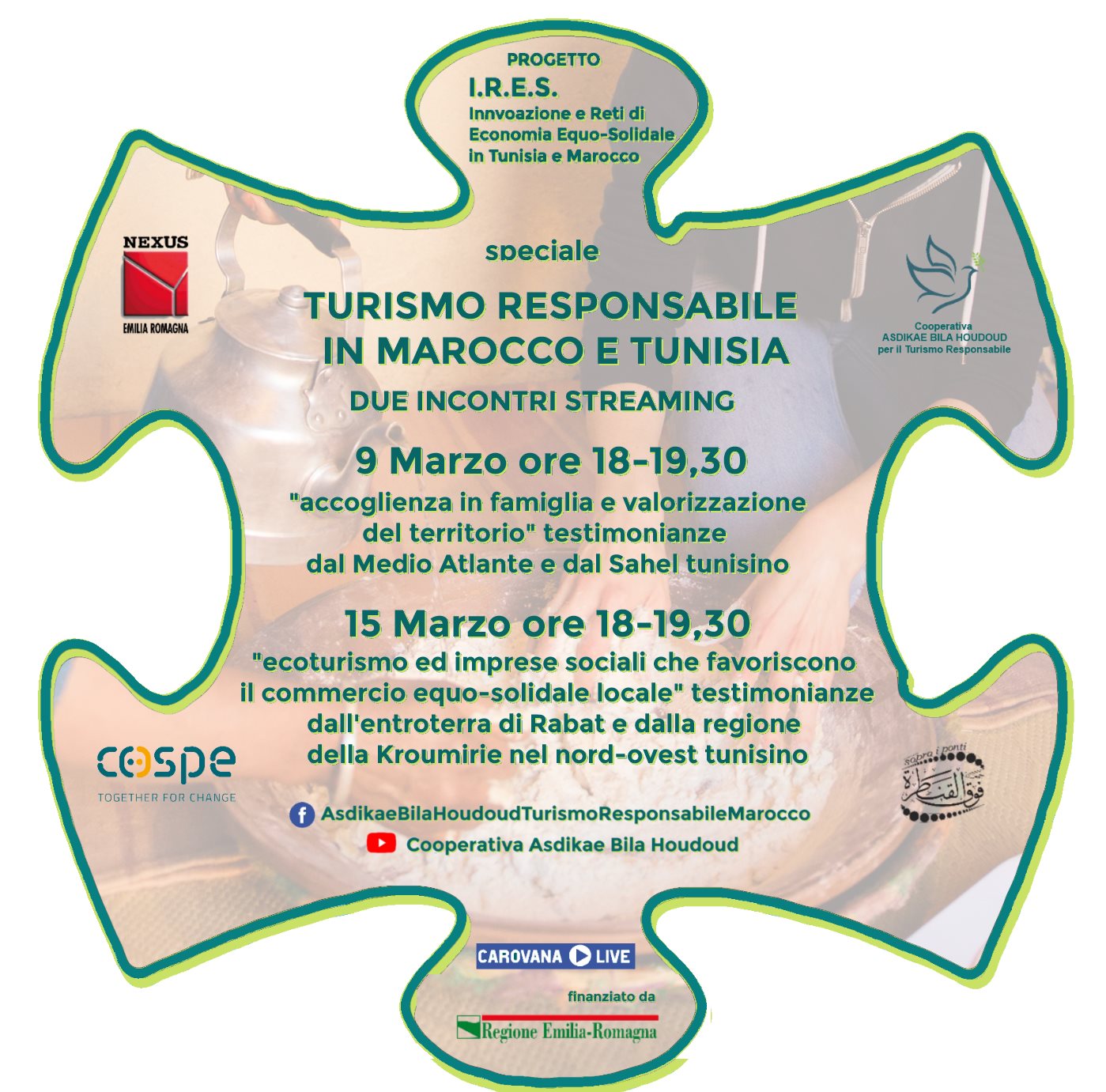 Progetto I.R.E.S. Turismo responsabile in Marocco e Tunisia