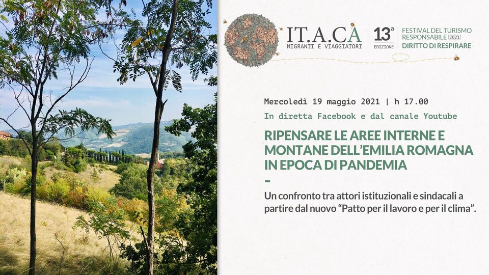 IT.A.CA’: Ripensare le aree interne e montane ER in epoca di pandemia, 19 maggio ore 17