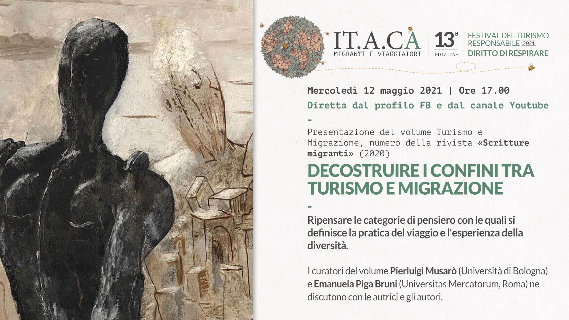 IT.A.CA’: Decostruire i confini tra turismo e migrazione, 12 maggio ore 17