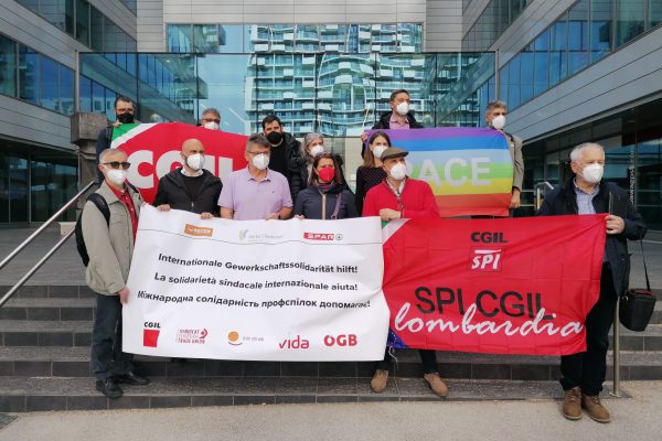 Ucraina: partita la delegazione Cgil per gli aiuti umanitari ai profughi in fuga dalle bombe