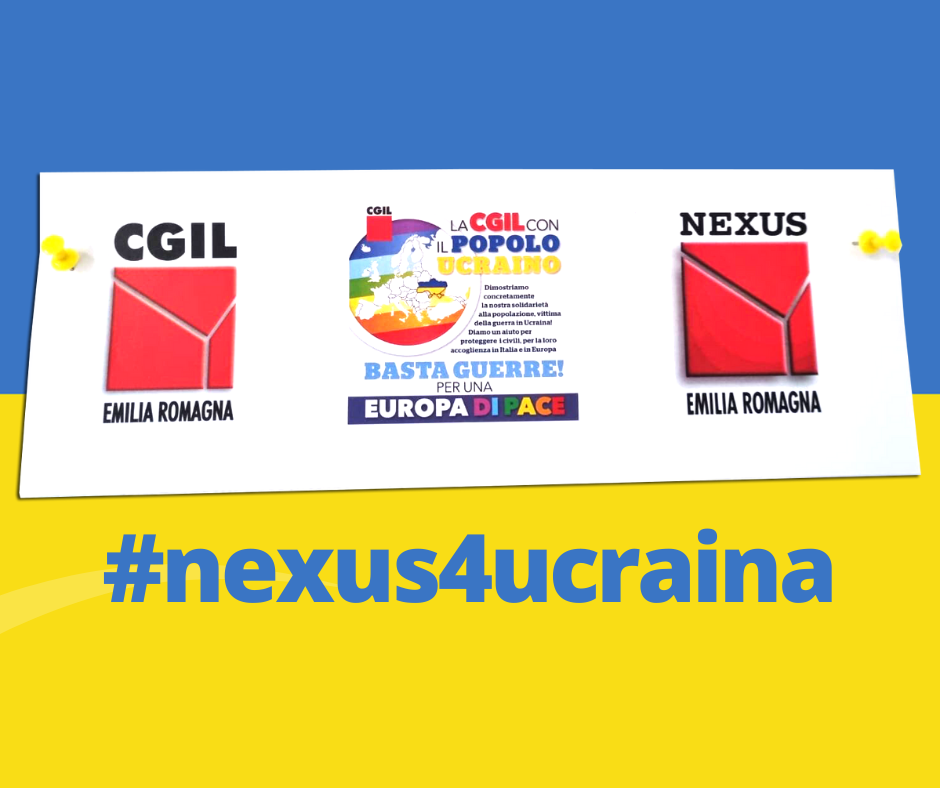 Campagna di solidarietà verso la popolazione ucraina – #nexus4ucraina
