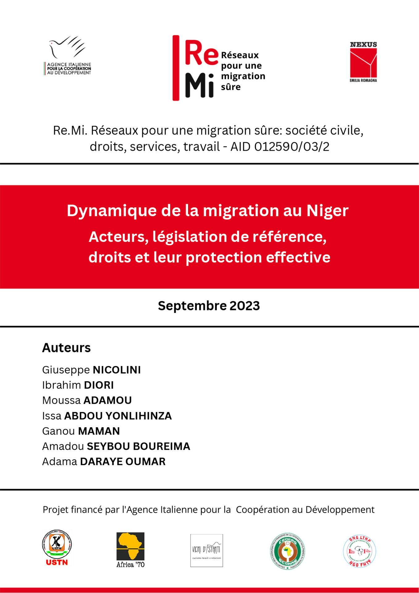 Lo studio del progetto Re.Mi. sulle dinamiche migratorie in Niger: legislazione e analisi del contesto per la tutela dei diritti delle persone migranti.