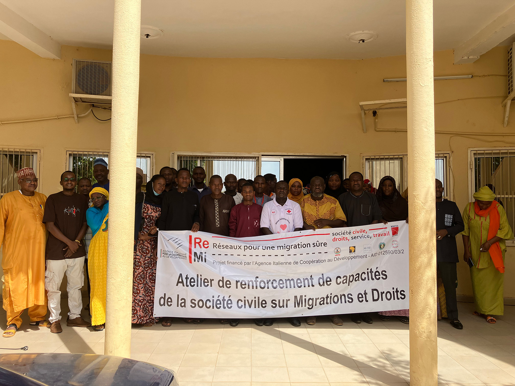 Nove giornate di formazione per le organizzazioni della società civile nigerina: migrazione, diritti e dialogo sociale, vulnerabilità e supporto psico-sociale, tratta di esseri umani
