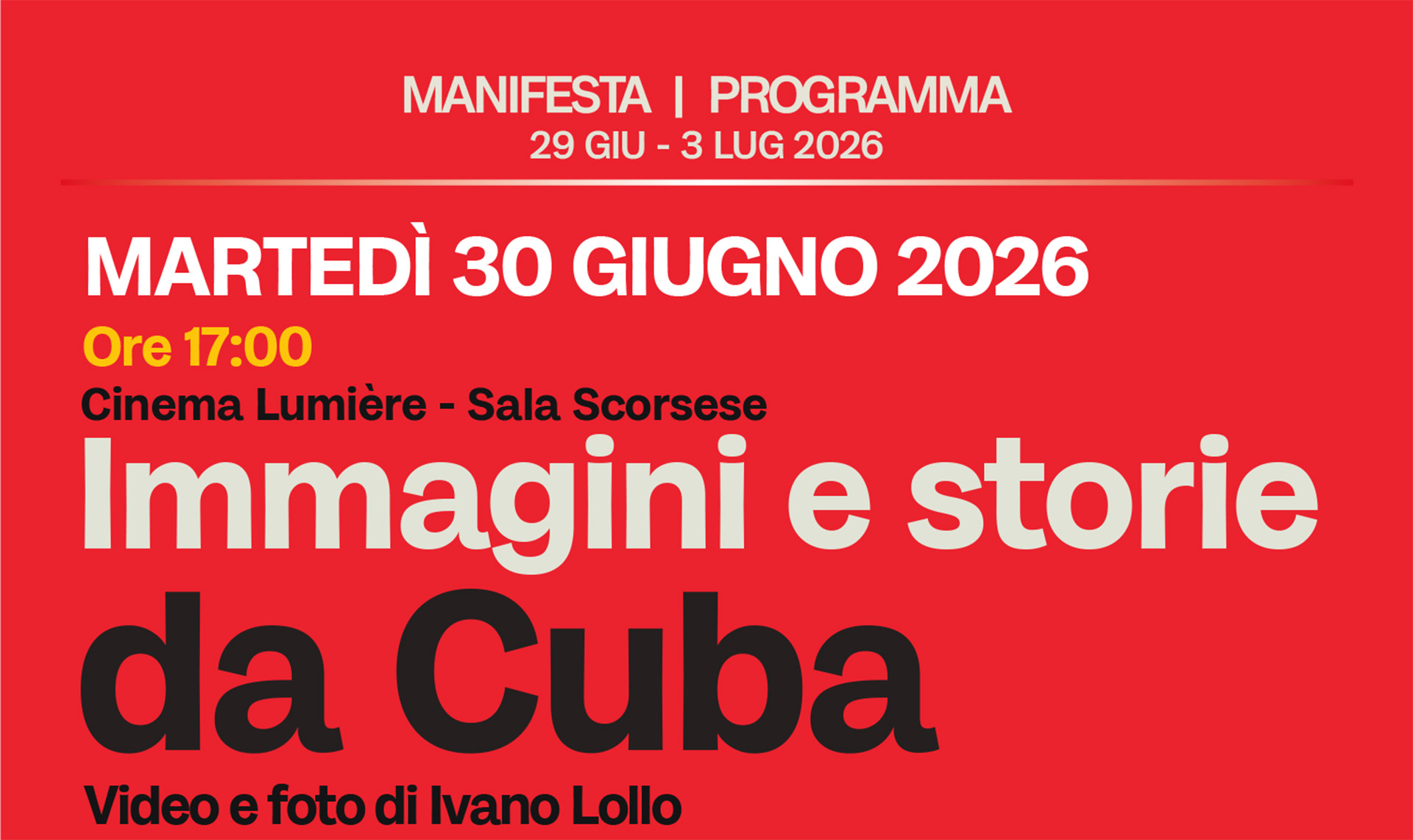Immagini e storie da Cuba